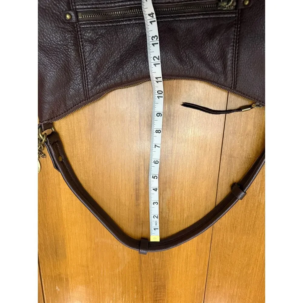 SAK Sequoia Hobo brown soft leather charm boho slouchy timeless classic casual